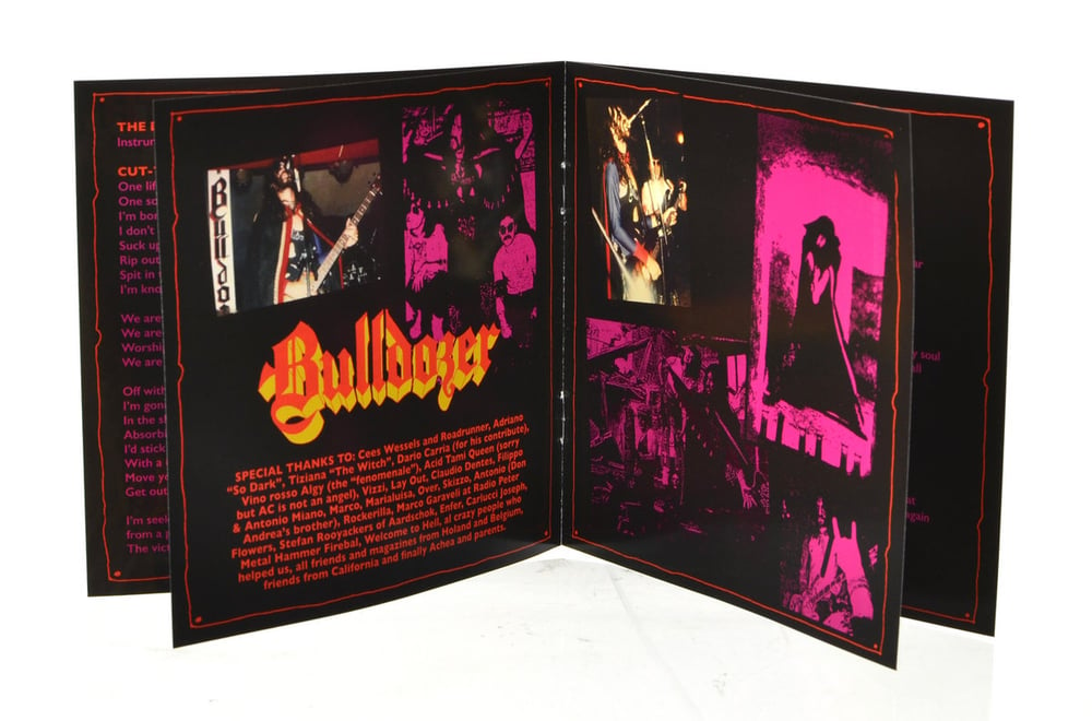 BULLDOZER - THE DAY OF WRATH (REISSUE JUNE 2022)