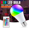 E27 Led Lamp Dimmable 16 Colors RGB Light Bulb 220V Led Magic Bulb Spot Light 5W 10W 15W Smart 