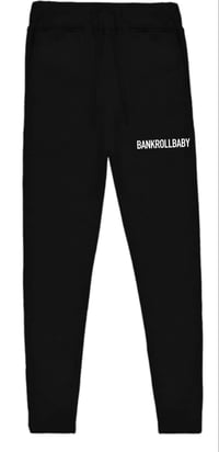 Image 1 of BLACK SPLATTER JOGGERS