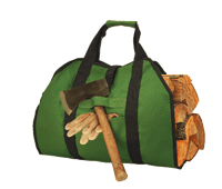 Firewood Carrying Bag Heavy Duty Canvas 