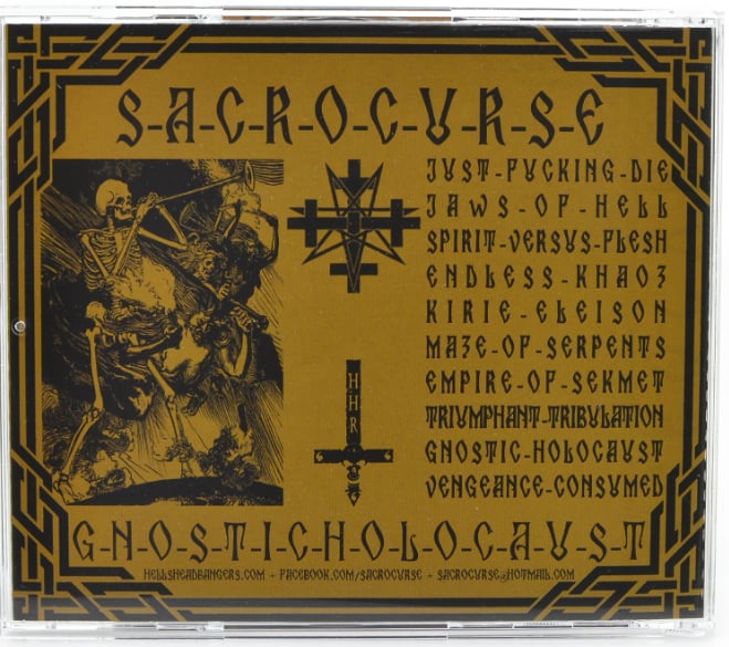 SACROCURSE - GNOSTIC HOLCAUST