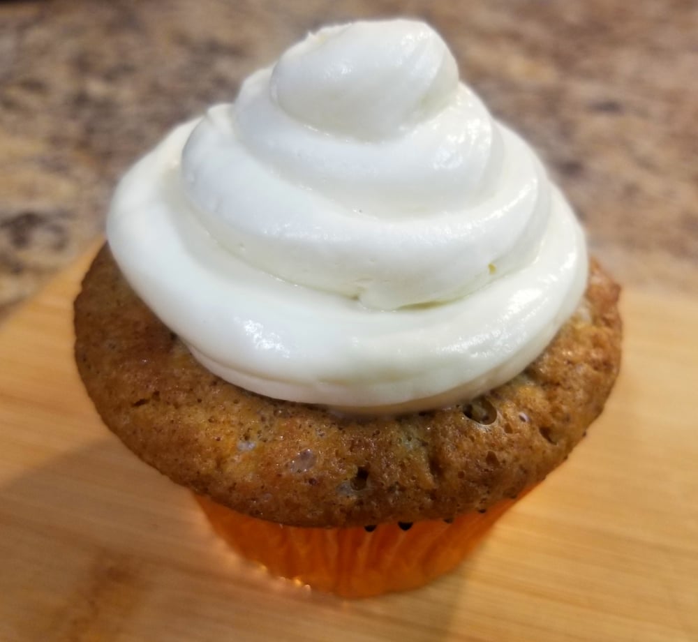 Image of Keto Carrot Cake Cupcakes