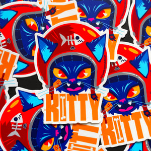Image of Kitty 5" Sticker