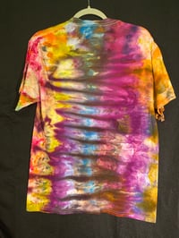 Image 4 of MEDIUM Hail Satan Tie Dye Shirt 1