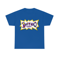 Image 1 of Bufrats Football Front and Back Print Unisex Heavy Cotton Tee