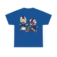 Image 5 of Bufrats Football Front and Back Print Unisex Heavy Cotton Tee