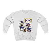 Image 5 of Bufrats Football Unisex Heavy Blend Crewneck