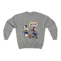 Image 4 of Bufrats Football Unisex Heavy Blend Crewneck