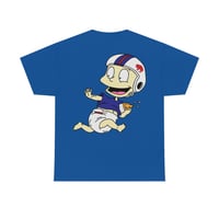 Image 5 of Bufrats Tommy Football Front and Back Print Unisex Heavy Cotton Tee