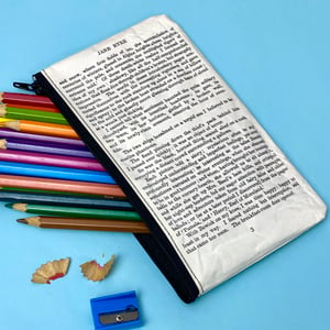 Image of Jane Eyre Book Page Pencil Case