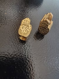 Brass Hand Bead