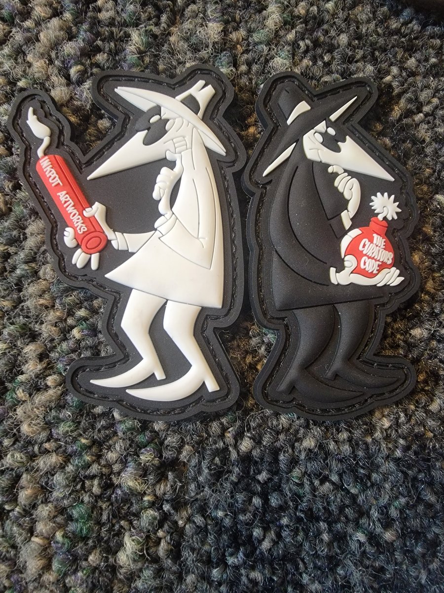 Spy VS Spy Patches TheCuratorsCode