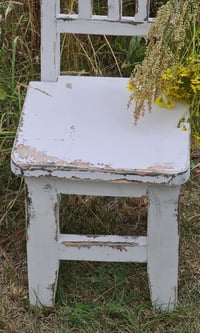 Image 3 of Wooden chair  white