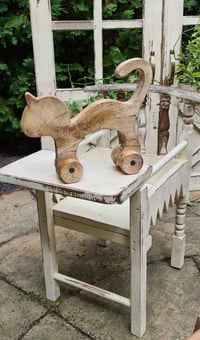 Image 1 of Wooden cat &  rustic