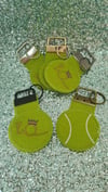 EQ Tennis ball Key Ring