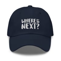 Image 5 of Where To Next ✈ | Unstructured Classic Dad Cap