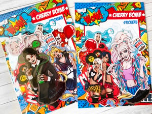 Image of Cherry bomb sticker pack 