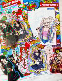 Image 5 of Cherry bomb sticker pack 