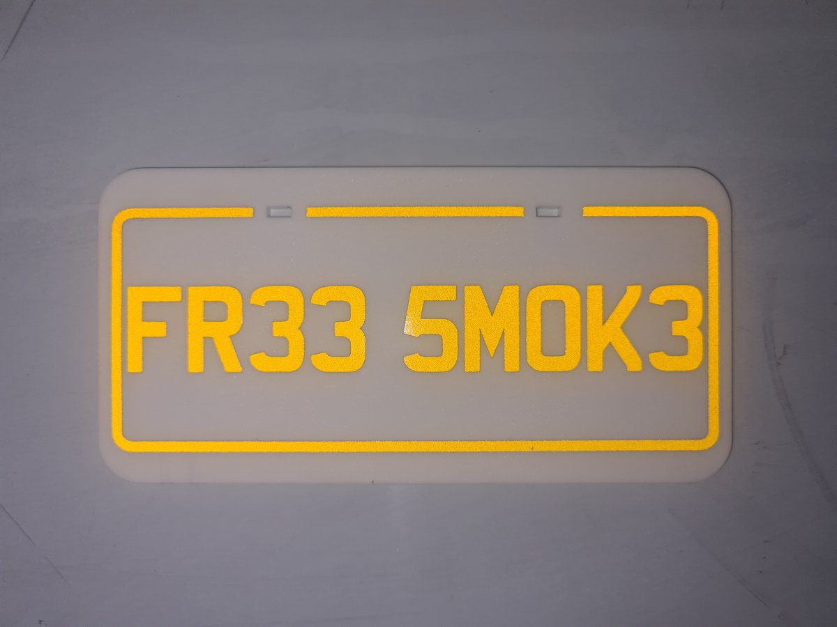 Image of FREE SMOKE Plate