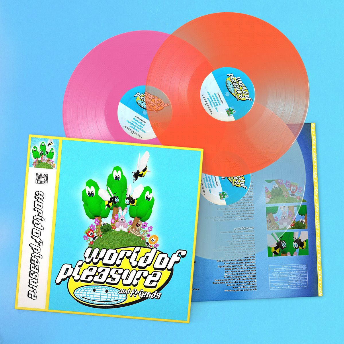 PRE ORDER World of Pleasure & Friends 12" World of Pleasure