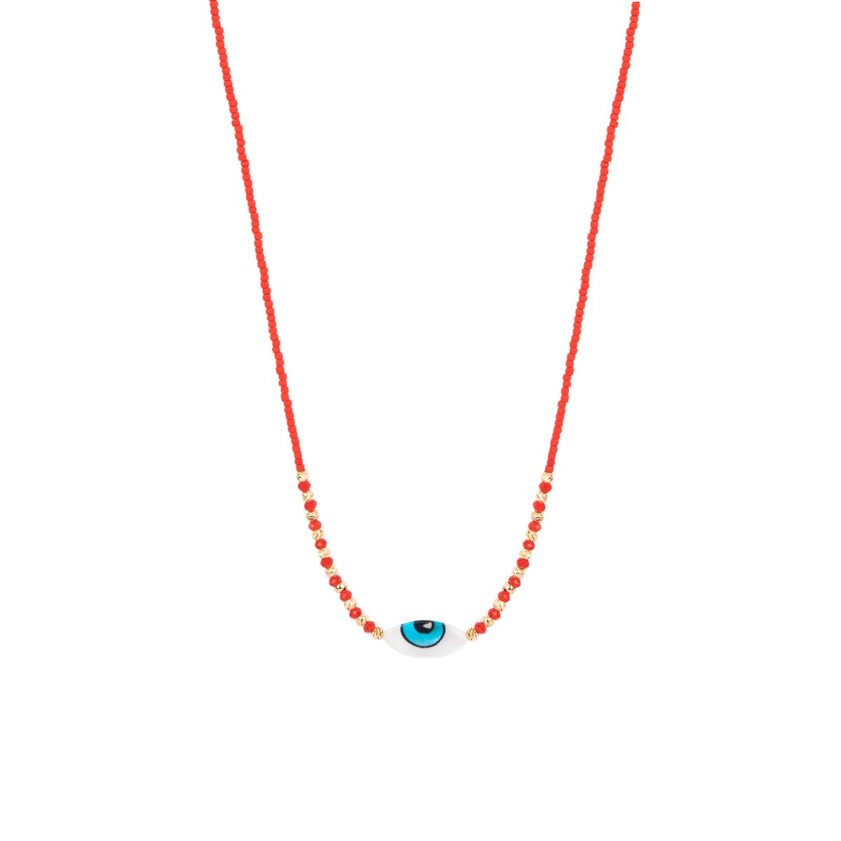 Ayse Necklace - Red