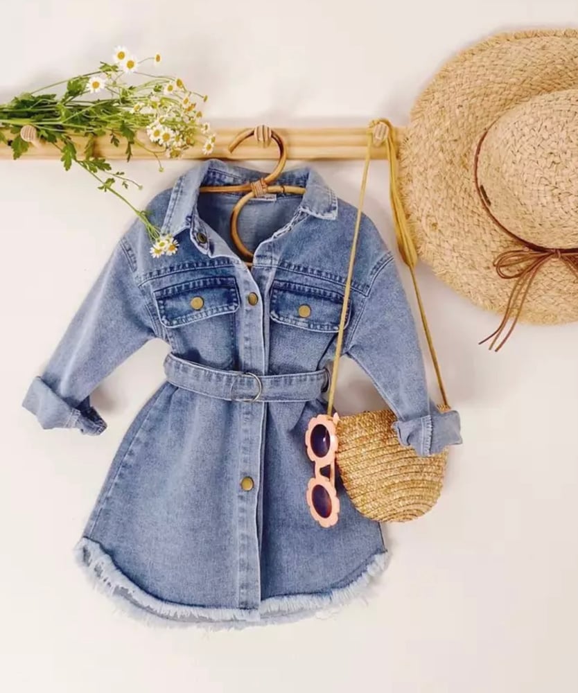 Image of Layla Denim Dress