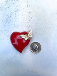 Image 3 of Vintage Heart Brooch 