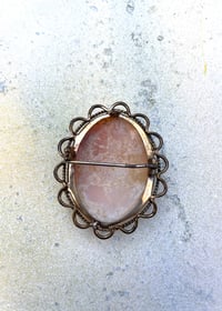 Image 2 of Antique Victorian Rolled Gold Cameo Brooch.