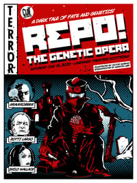 Image 2 of REPO! THE GENETIC OPERA - 18 X 24 - Limited Edition Screenprint Movie Poster