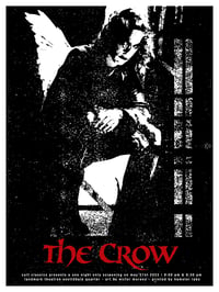 Image 2 of THE CROW - 18 X 24 - Limited Edition Screenprint Movie Poster