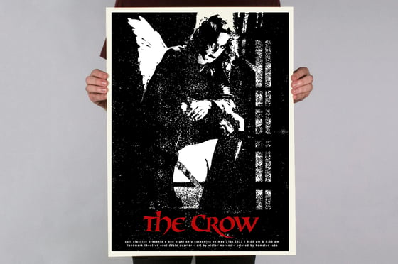 Image of THE CROW - 18 X 24 - Limited Edition Screenprint Movie Poster