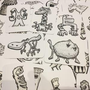 Image of A.G.A Wee Whimsical Creatures and trying to identify them after someone makes noises.