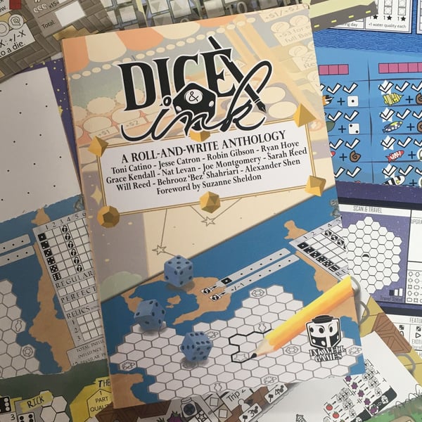 Image of Dice and Ink : A Roll-and-write Anthology 