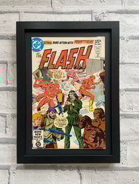 Image 1 of The Flash, framed complete vintage DC comic, No 294 February 1981