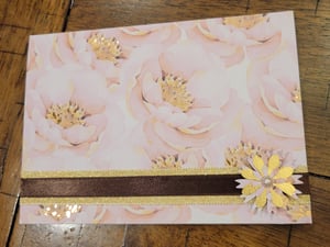 Image of Pink and Gold Peonies