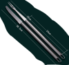 Stainless Steel Roast Lamb Knife and Fork Set
