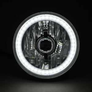 Image of 7" ROUND WHITE SMD HALO (PAIR)