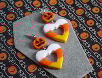 Image 1 of Candy corn hearts 