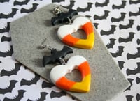 Image 4 of Candy corn hearts 