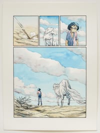 Image 2 of "Yuragi" comic original page 57
