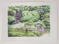 Image 2 of "Kiyosumi Garden" original painting