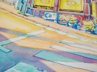 Image 4 of "Corner Cafe" original painting