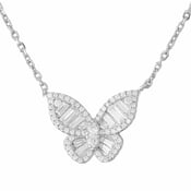 Image of Elegant Butterfly Necklace