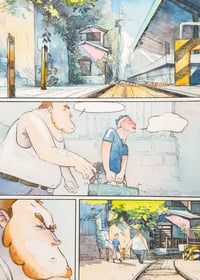 Image 1 of "Yuragi" comic original page 11