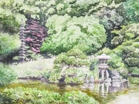 Image 1 of "Kiyosumi Garden" original painting