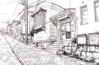 Image 1 of "Hokkaido in Ink" - Old Warehouse