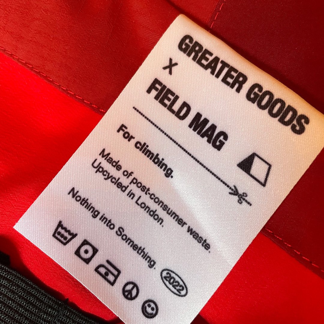 Image of Greater Goods x Field Mag Chalk Bag (Red 2)
