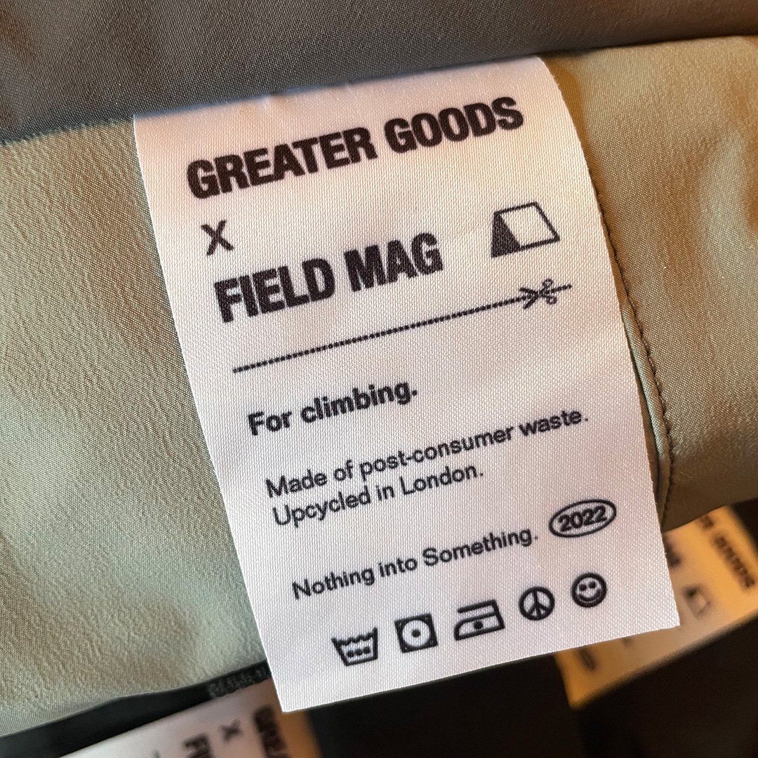 Image of Greater Goods x Field Mag Chalk Bag (Grey 2) 