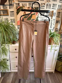 Image 1 of NWT faux leather pants with pockets 