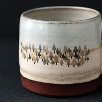 Image 3 of MADE TO ORDER Rustic Forest Mug